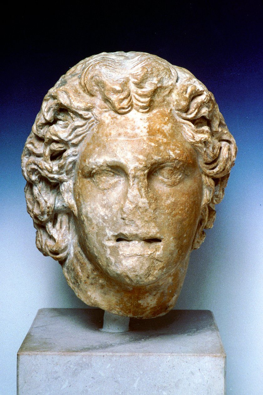 Busto in avorio di Alessandro Magno, IV secolo a.C. da Unbekannt