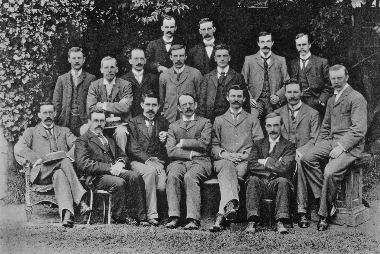 JJ Thomson, fisico nucleare britannico, 1898 da Unbekannt