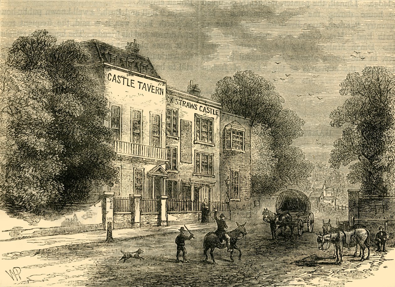 Castello di Jack Straws, c1876 da Unbekannt