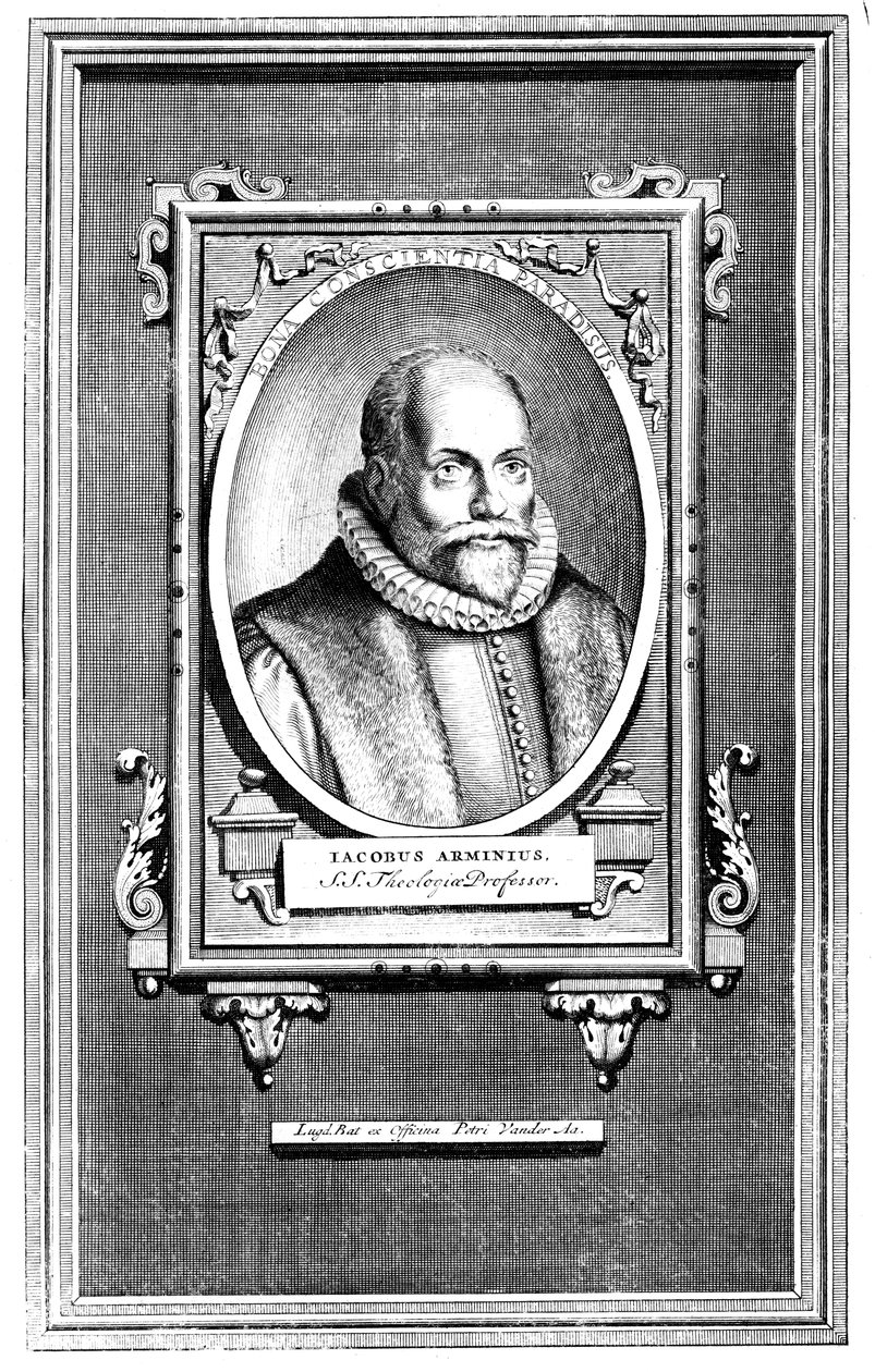 Jacobus Arminius, teologo olandese e professore di teologia all