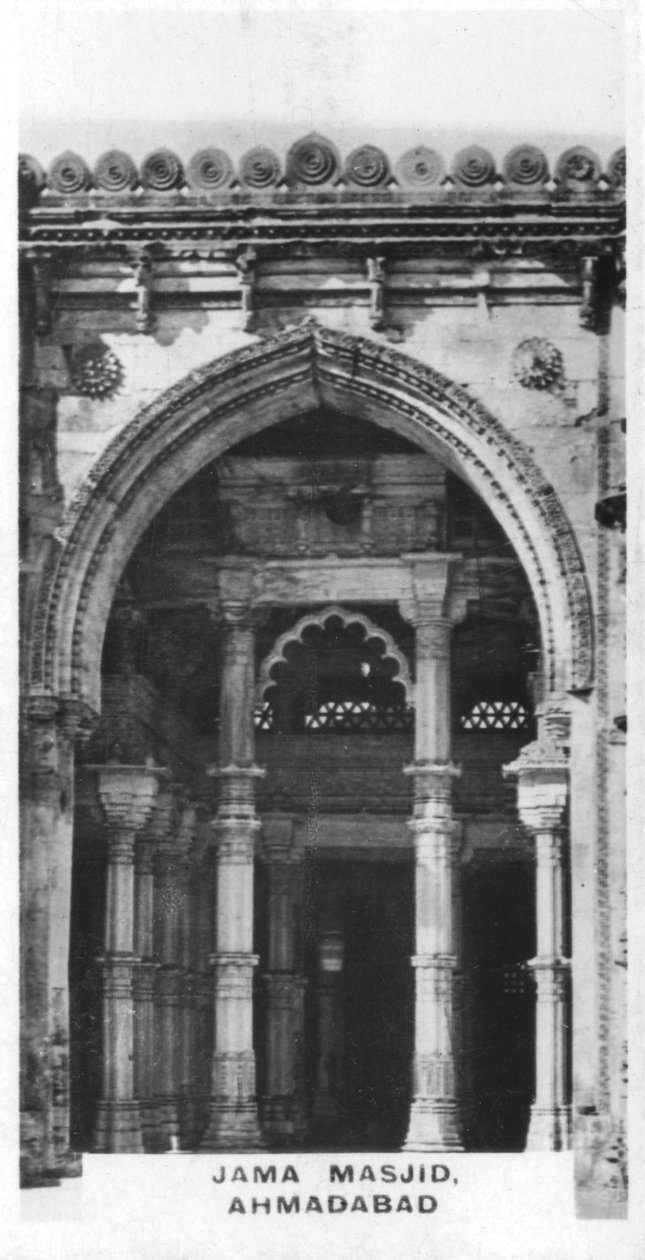 Jama Masjid, Ahmadabad, Gujarat, India da Unbekannt