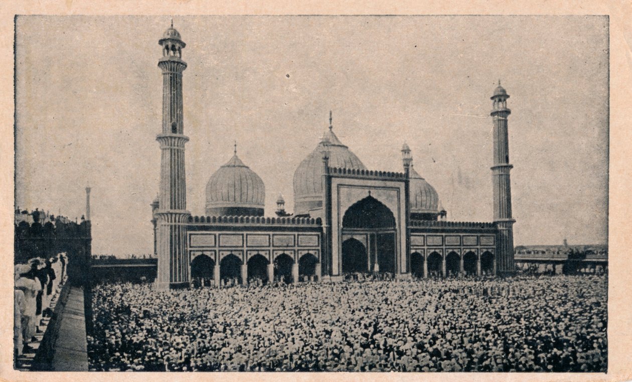 Jama Masjid, Delhi, c1900 da Unbekannt