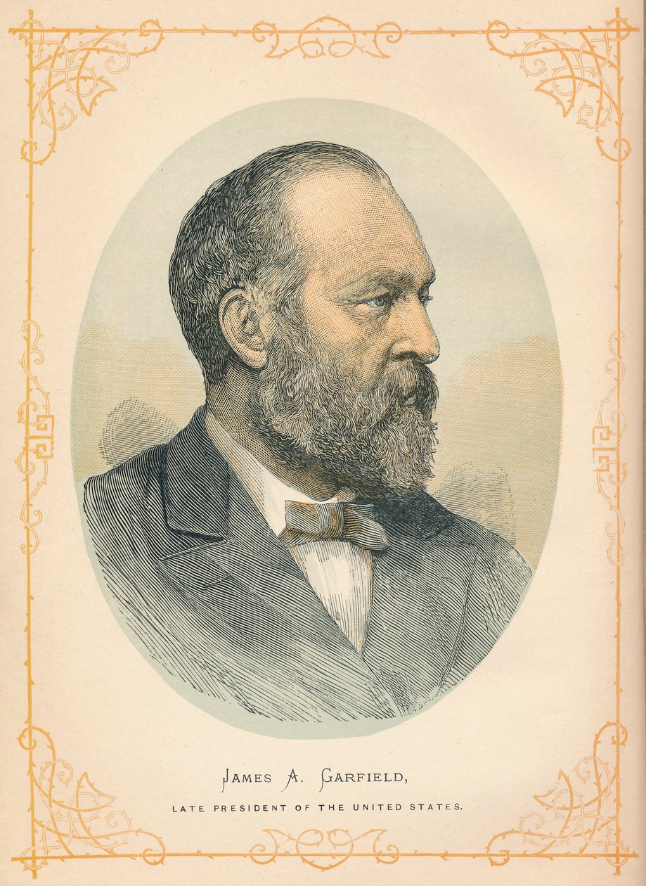James A Garfield, 20° presidente degli Stati Uniti, 1893 da Unbekannt