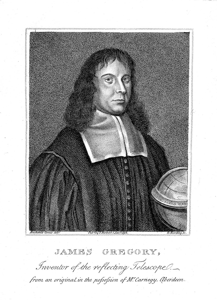 James Gregory, matematico e astronomo scozzese del XVII secolo da Unbekannt