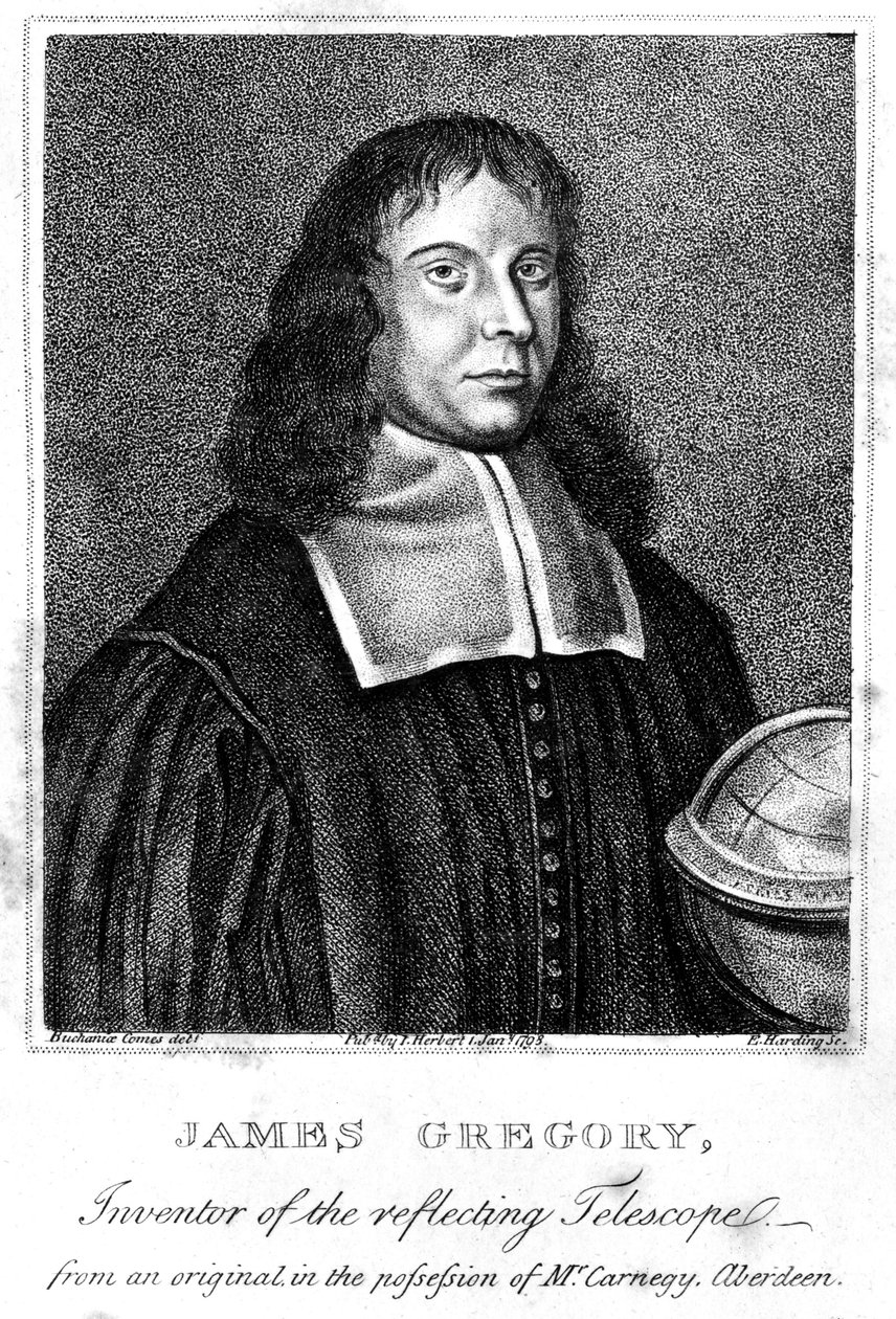 James Gregory, matematico scozzese, c. 1670 da Unbekannt