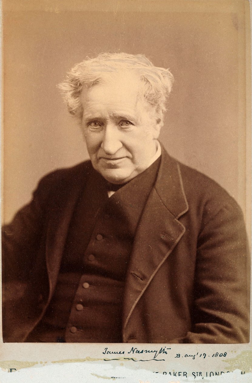 James Nasmyth, ingegnere meccanico e inventore scozzese, c 1870s da Unbekannt