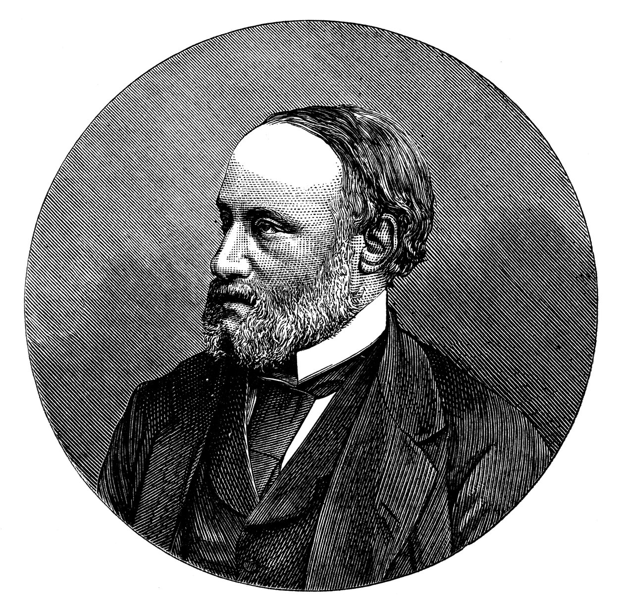 James Prescott Joule, fisico inglese, 1876 da Unbekannt