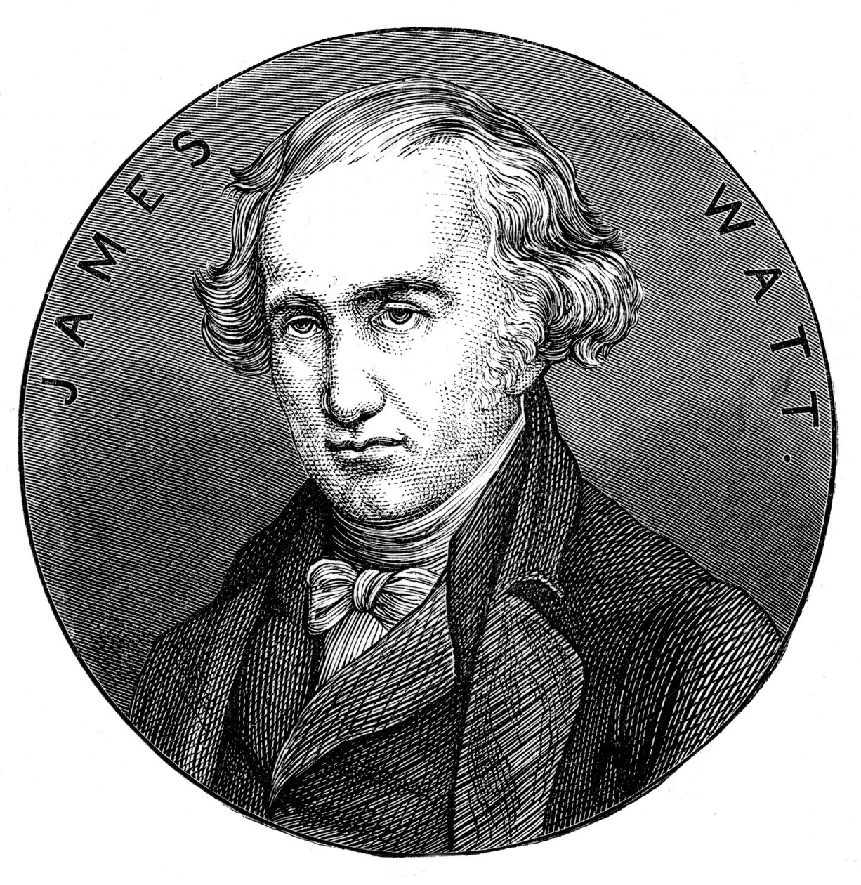 James Watt, ingegnere e inventore scozzese, 1876 da Unbekannt