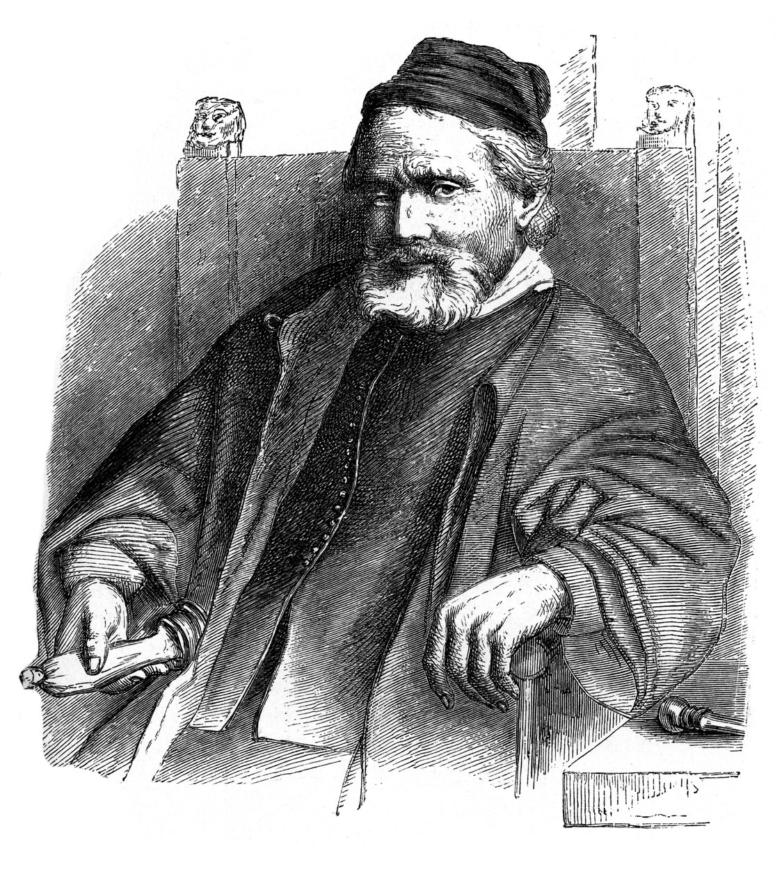Jan Lutma, orafo e argentiere, 1656, 1870 da Unbekannt