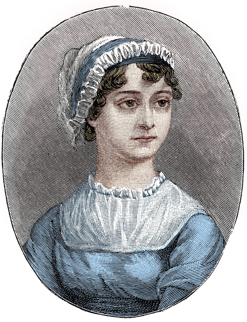 Jane Austen 1775-1817, romanziera inglese da Unbekannt