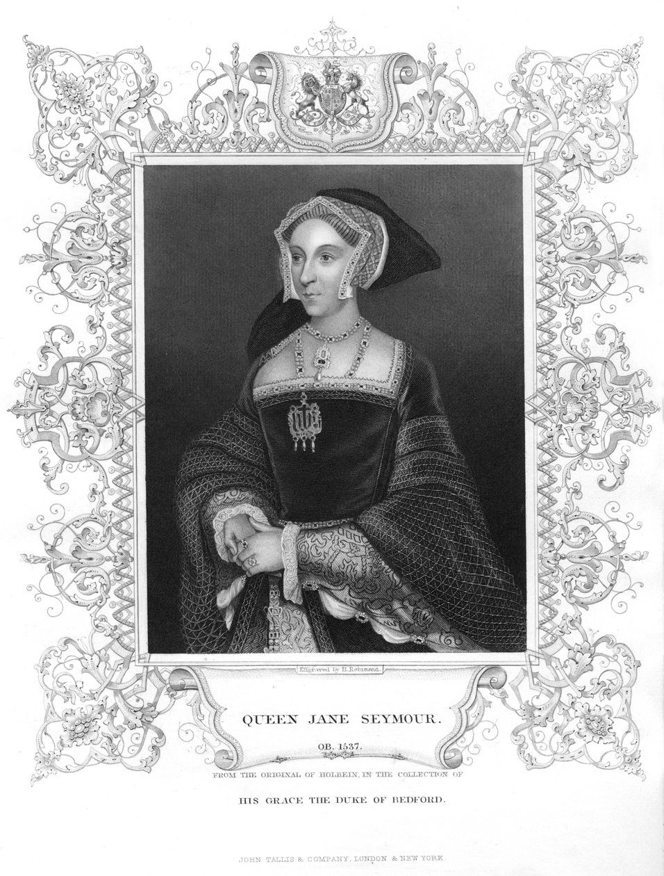 Jane Seymour, terza moglie di Enrico VIII da Unbekannt