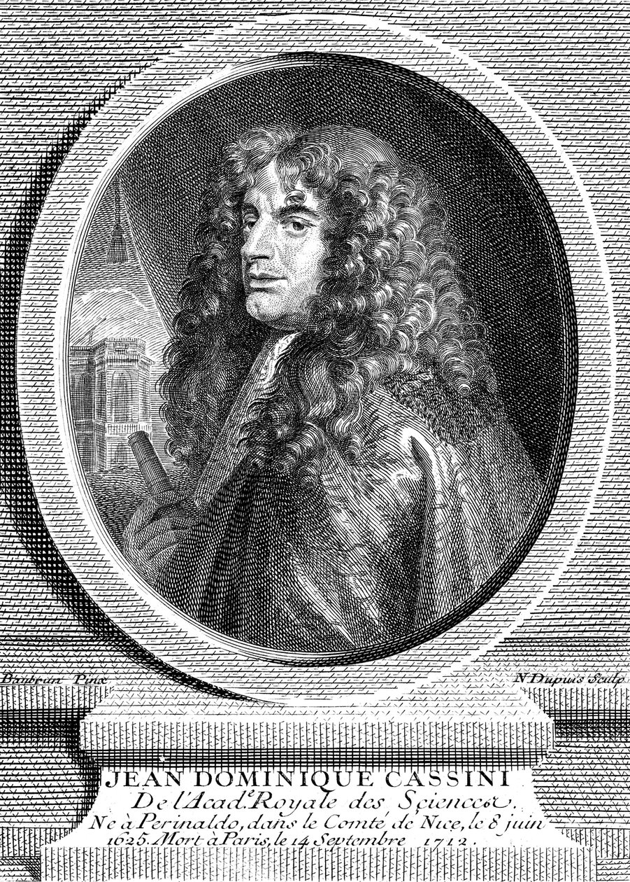 Jean-Dominique Cassini, astronomo francese di origine italiana, 1777 da Unbekannt