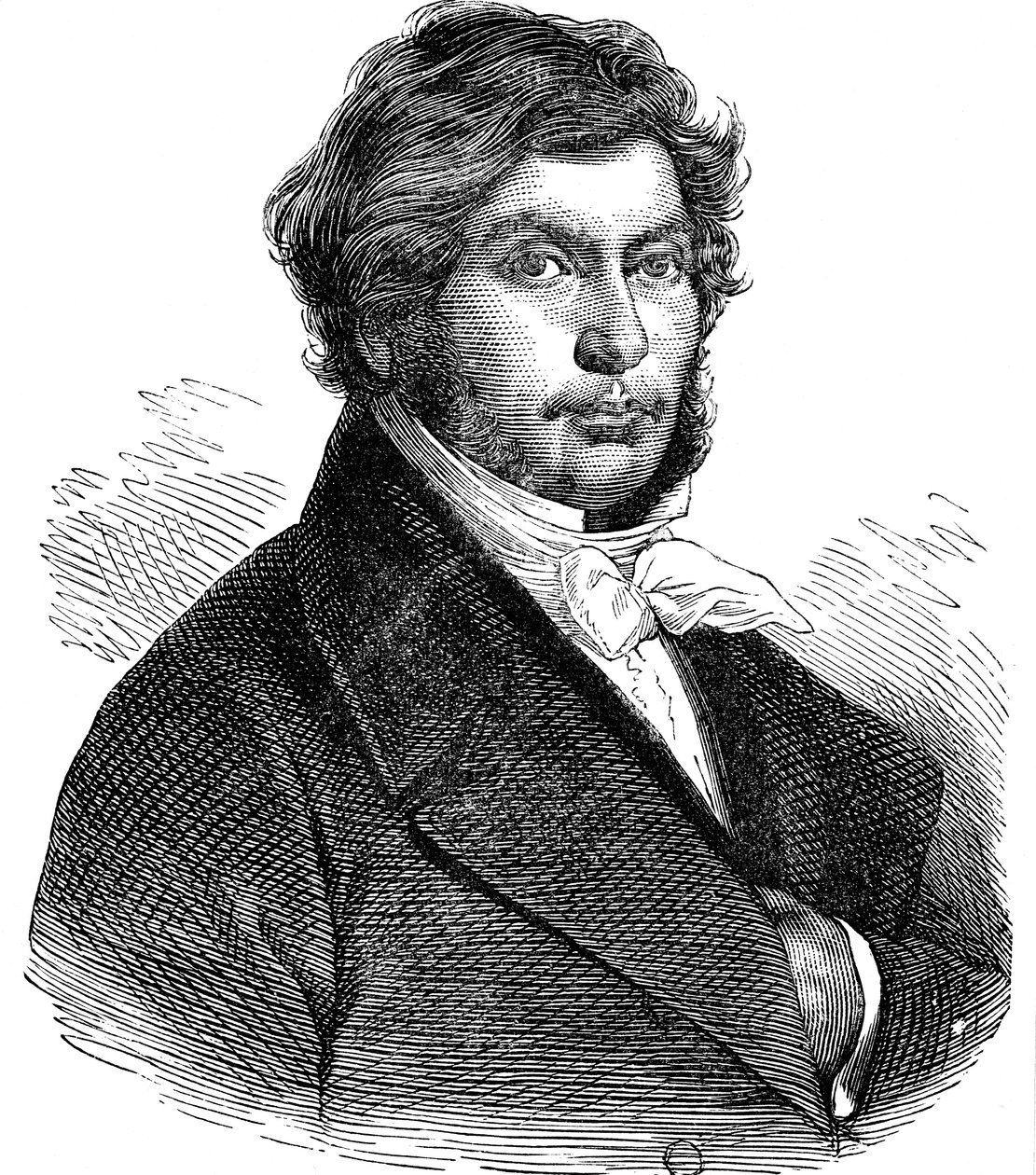 Jean Francois Champollion, storico, linguista ed egittologo francese, XIX secolo da Unbekannt