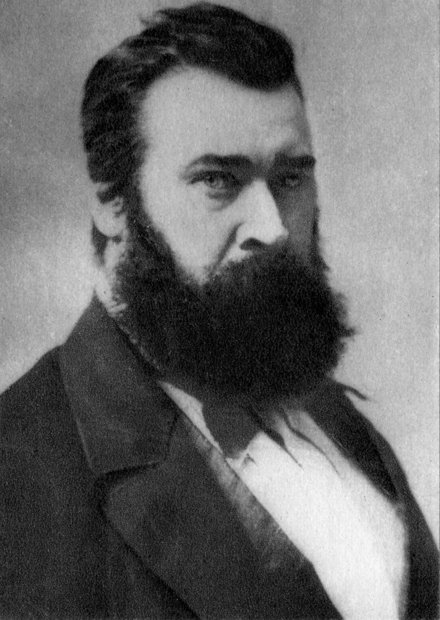 Jean Francois Millet, artista francese, 1858 da Unbekannt