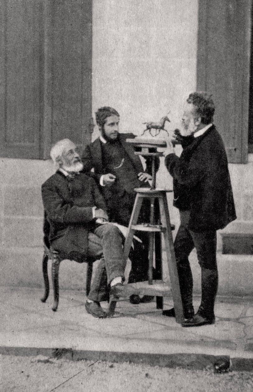 Jean Louis Ernest Meissonnier, pittore e scultore francese, 1880 da Unbekannt