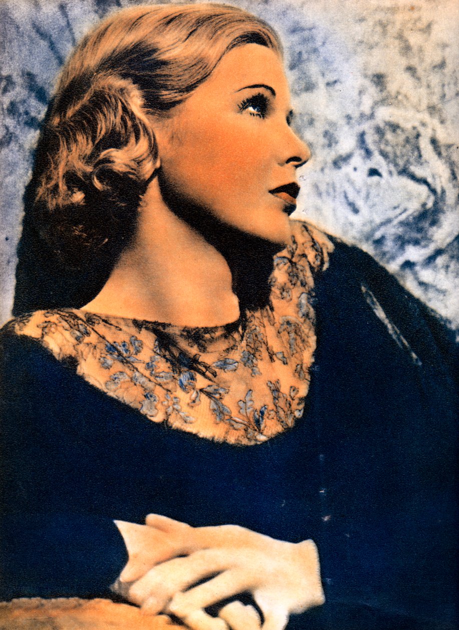 Jean Muir, attrice americana, 1934-1935 da Unbekannt