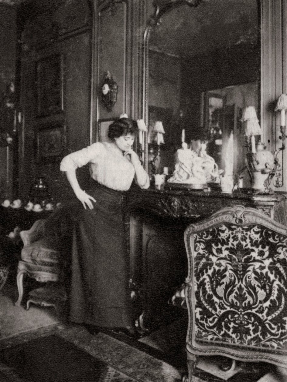 Jeanne Julia Bartet, attrice francese, 1901 da Unbekannt