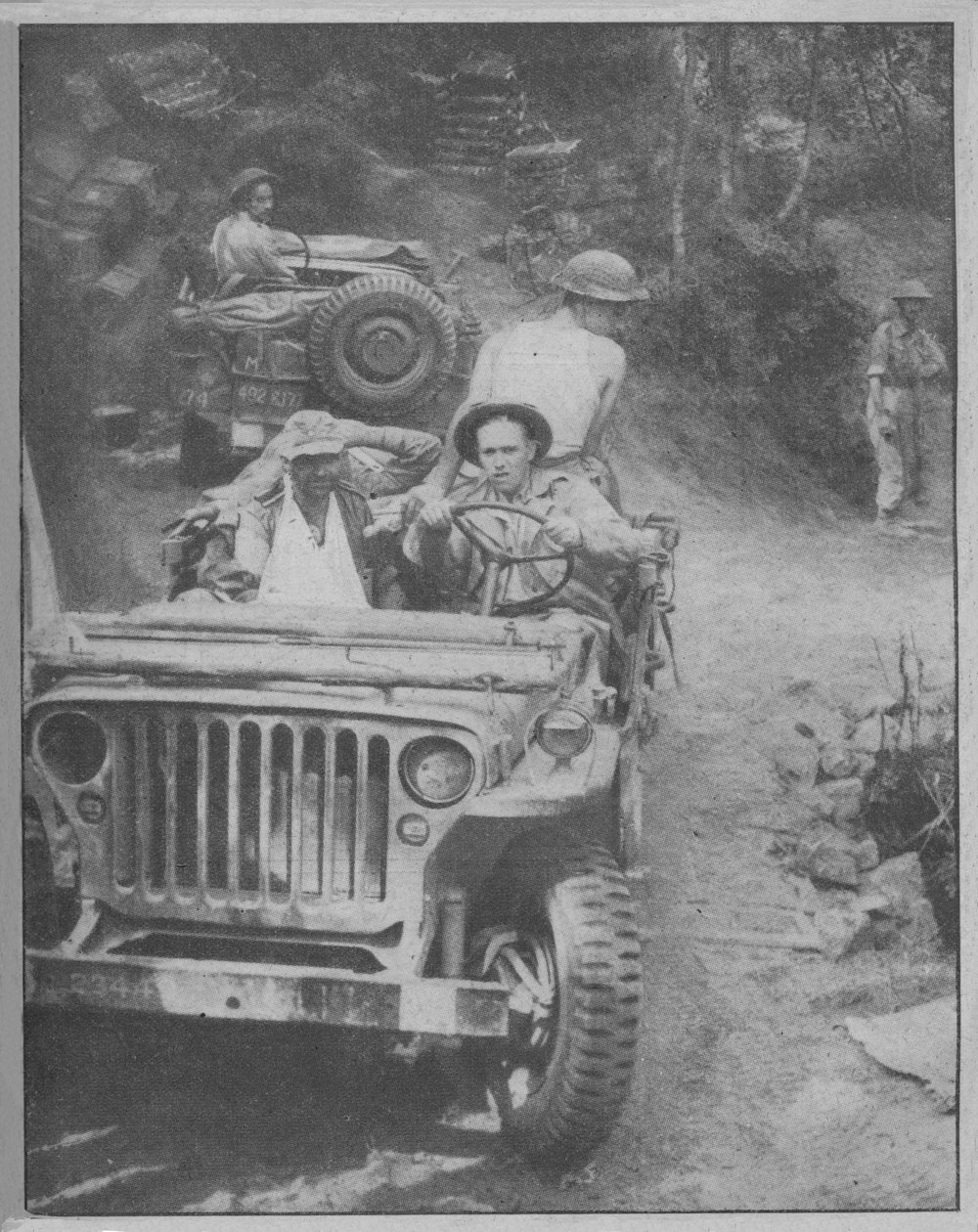 Jeep trasformata in ambulanza, 1943-44 da Unbekannt
