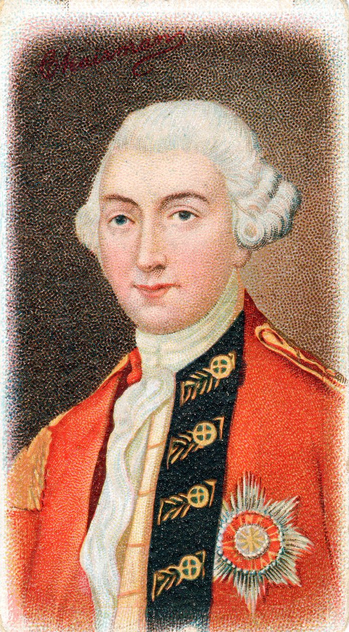Jeffrey Amherst, primo barone Amherst 1717-1797, soldato inglese, c1910 da Unbekannt
