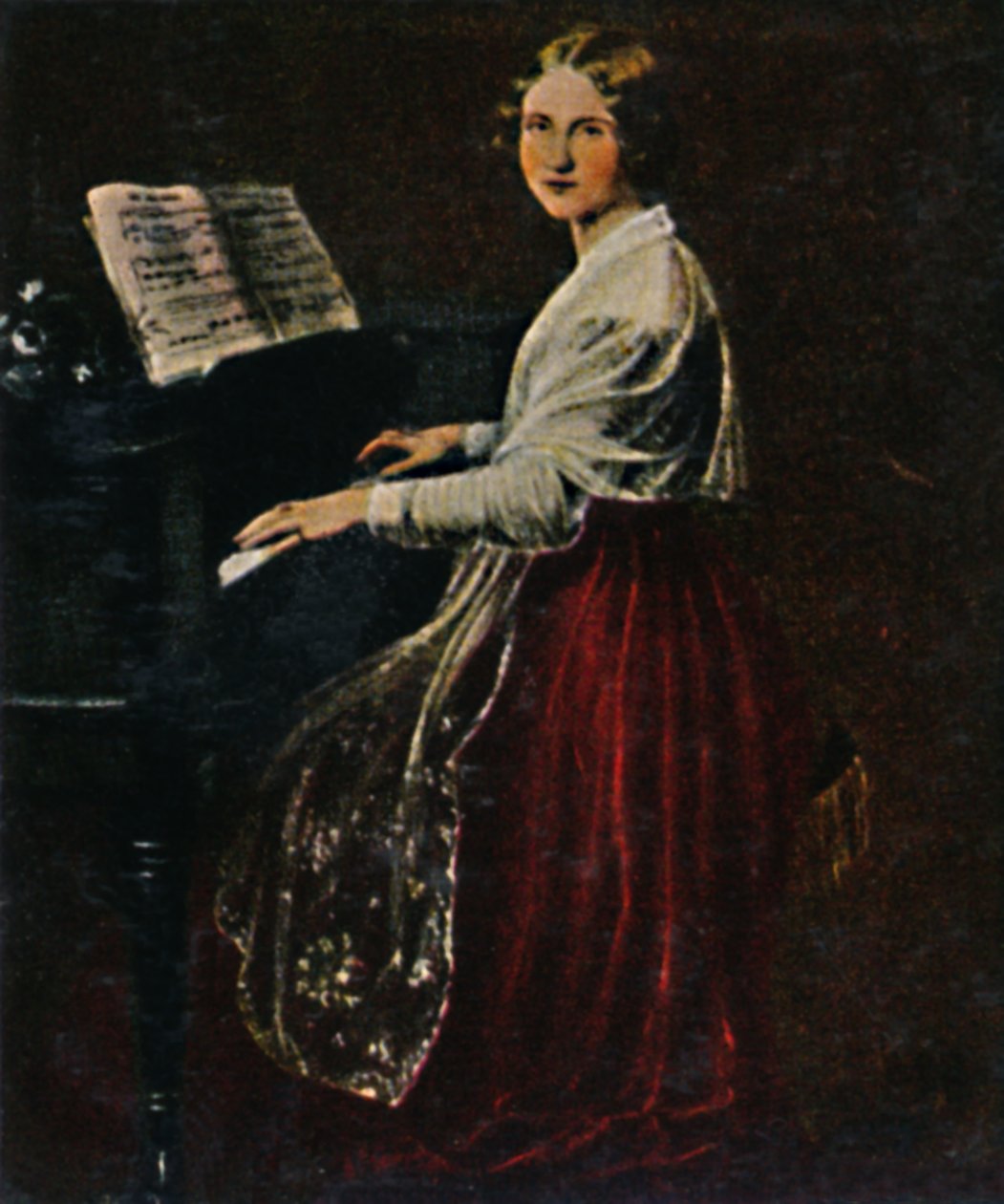 Jenny Lind 1820-1887 - Dipinto di Asher, 1934 da Unbekannt