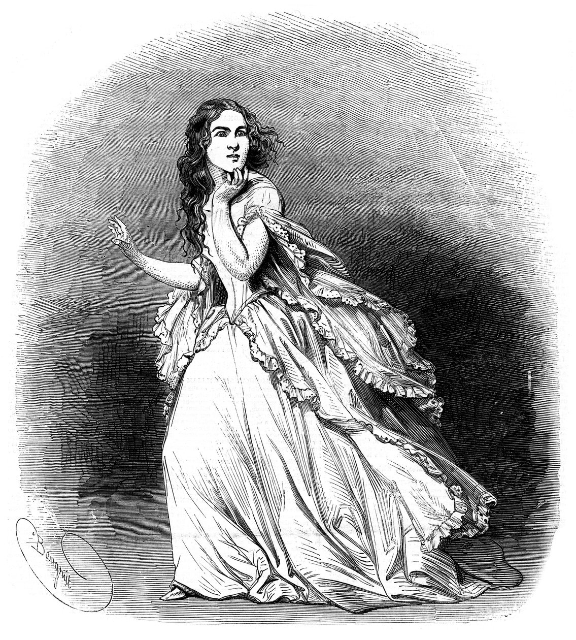 Jenny Lind, soprano conosciuta come l