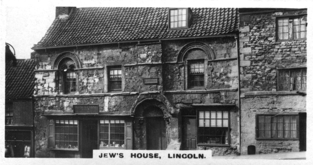 Casa degli Ebrei, Lincoln, c1920s da Unbekannt