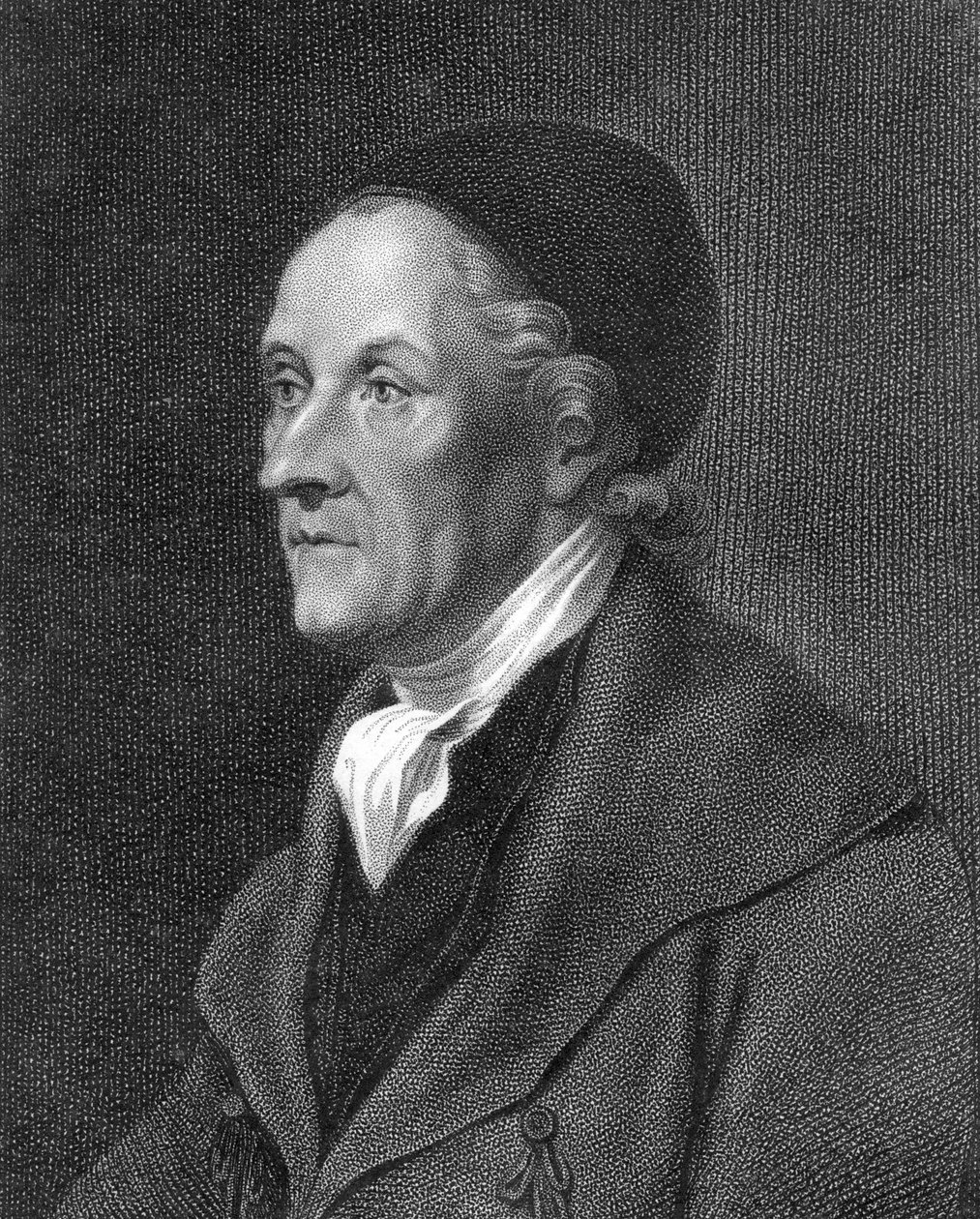 Johann Kaspar Lavater, fisiognomista e teologo svizzero, inizio XIX secolo da Unbekannt