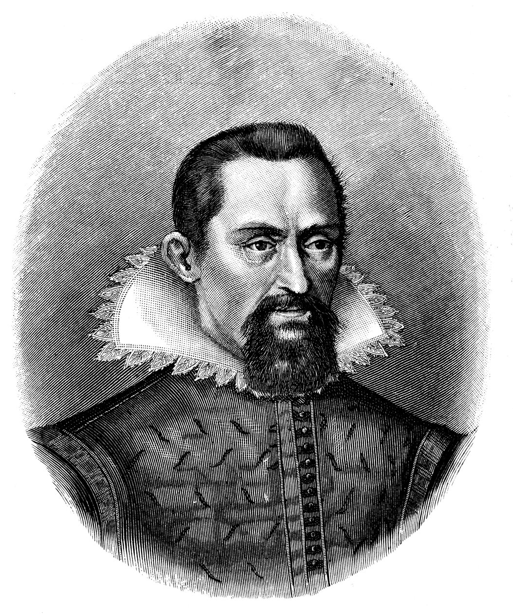 Johannes Kepler, astronomo tedesco, inizio XVII secolo, c1903 da Unbekannt