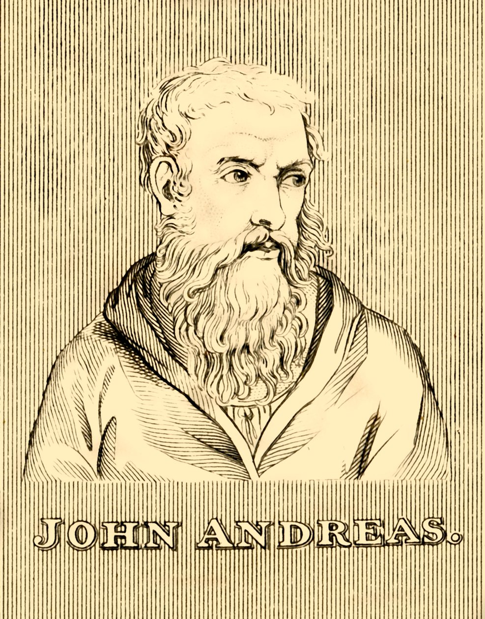 John Andreas, morto nel 1348, 1830 da Unbekannt