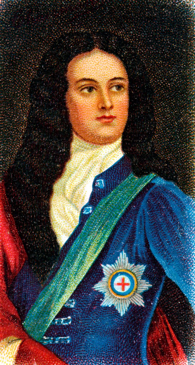 John Churchill, primo duca di Marlborough 1650-1722, soldato inglese da Unbekannt
