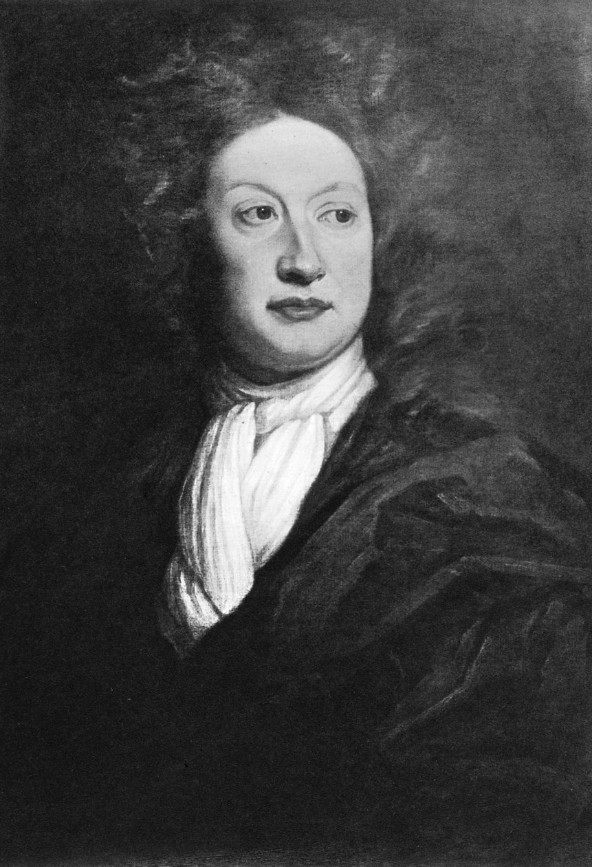 John Dryden, poeta, critico letterario e drammaturgo inglese, XIX secolo da Unbekannt