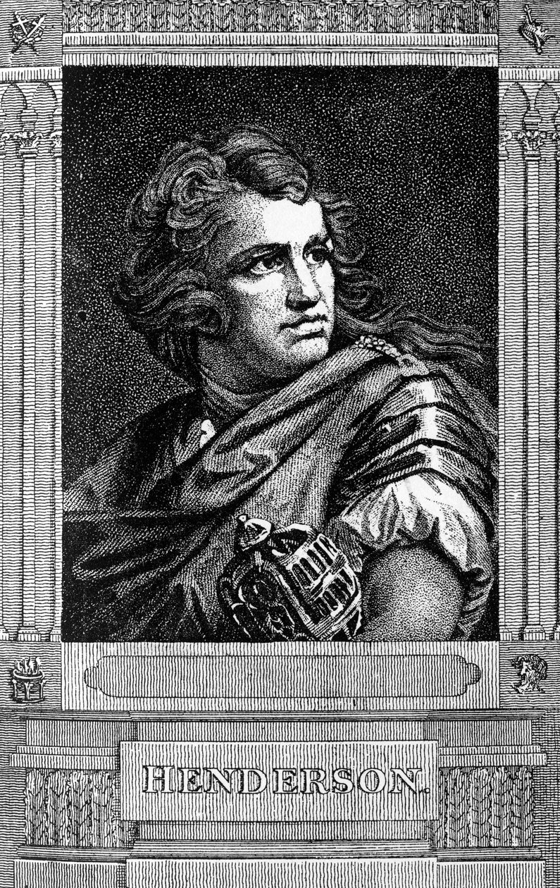 John Henderson, attore britannico del XVIII secolo da Unbekannt