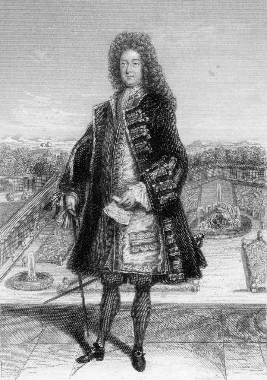 John Law, Controllore Generale di Francia, 1720 1841 da Unbekannt
