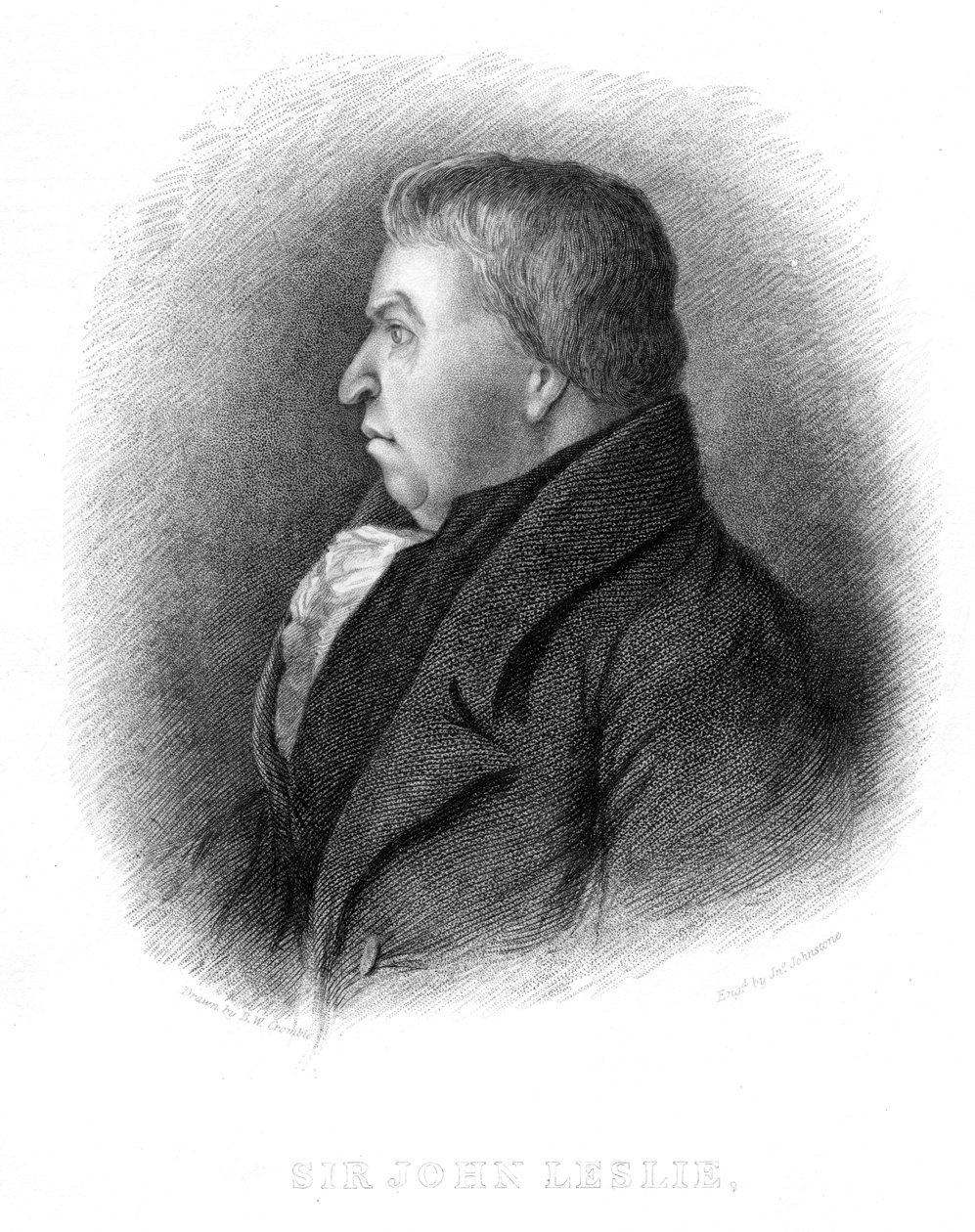 John Leslie, filosofo naturale e fisico scozzese, XIX secolo da Unbekannt