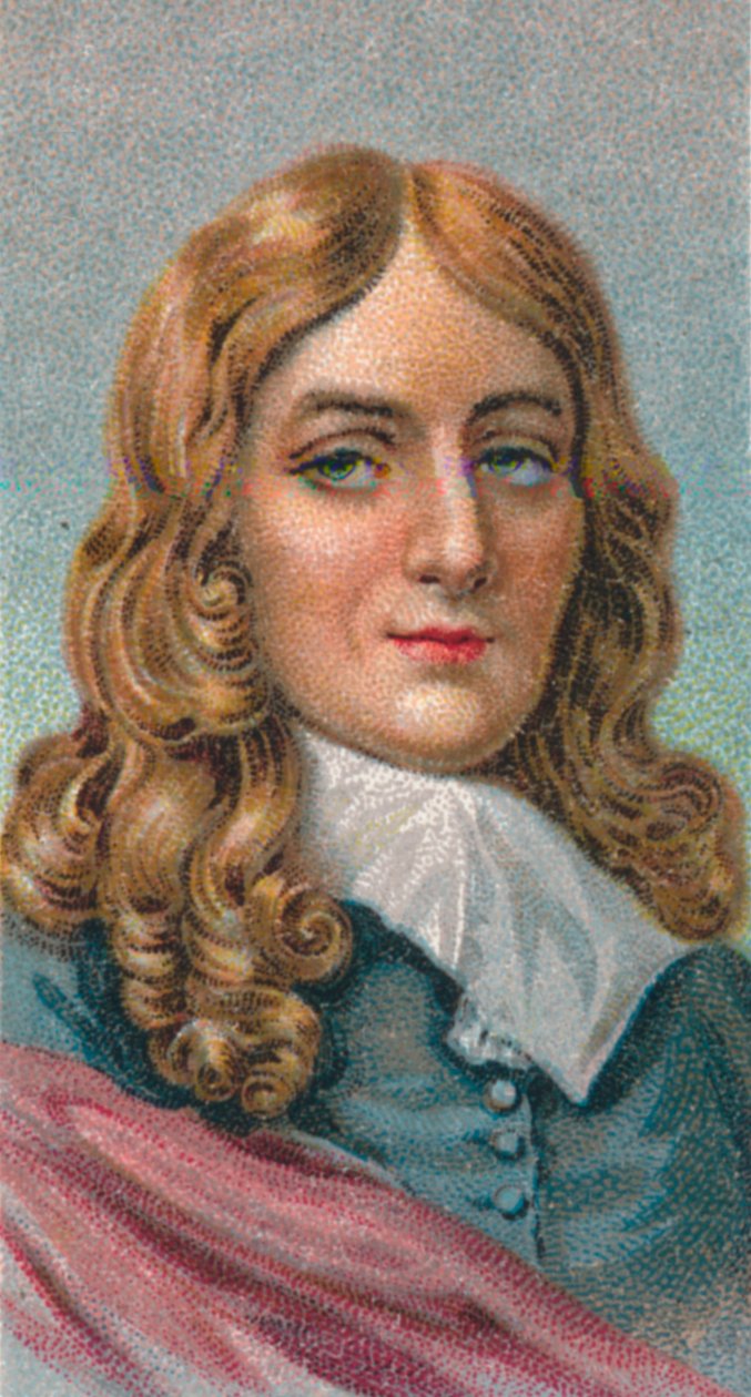 John Milton 1608-1674, poeta inglese, 1924 da Unbekannt
