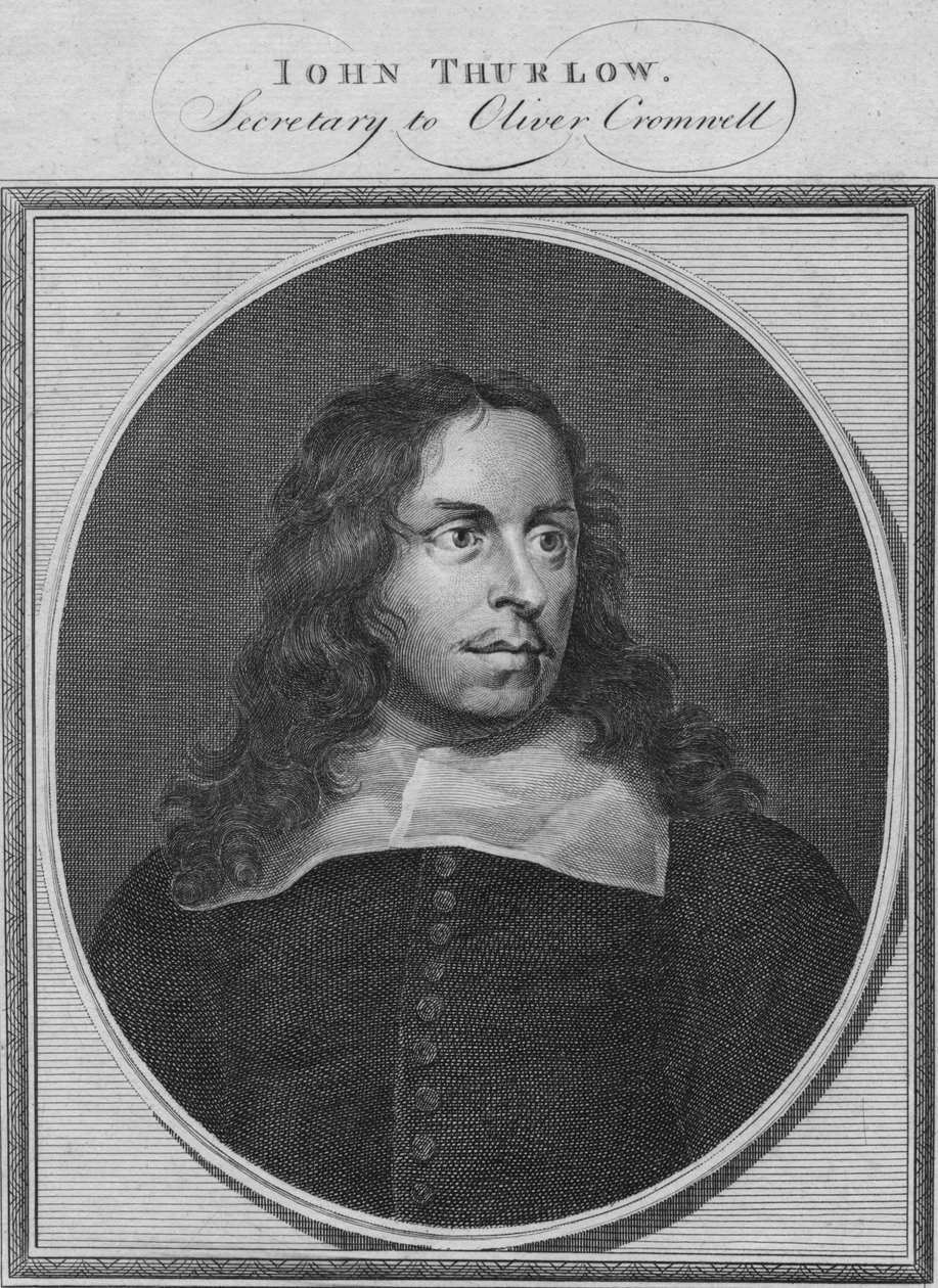 John Thurlow, Segretario di Oliver Cromwell da Unbekannt