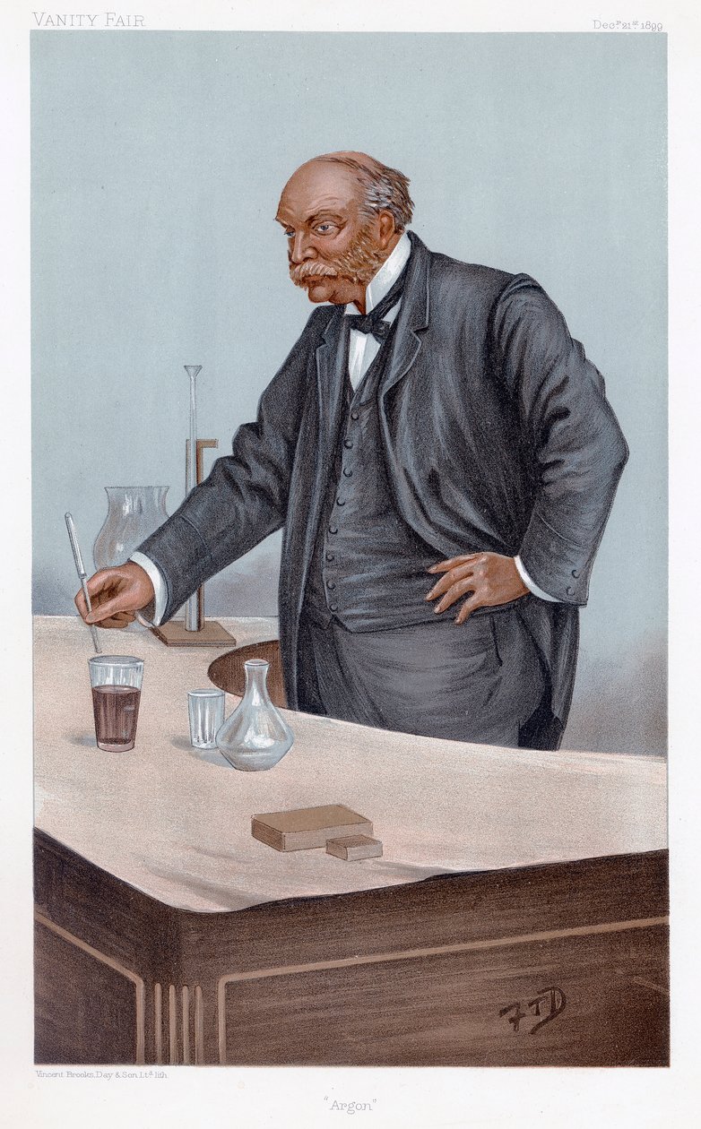 John William Strutt, 3° Barone Rayleigh, scienziato britannico, 1899 da Unbekannt