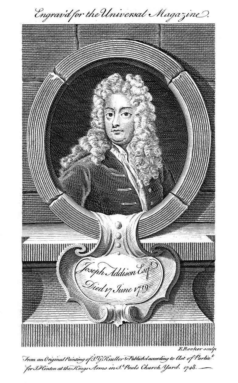 Joseph Addison, politico e scrittore inglese da Unbekannt