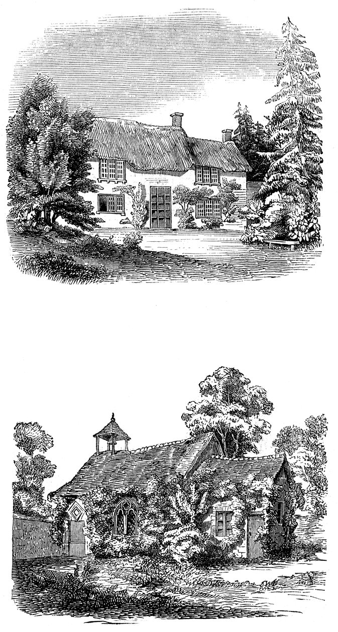 Luogo di nascita di Joseph Addison a Milston vicino ad Amesbury, Wiltshire da Unbekannt