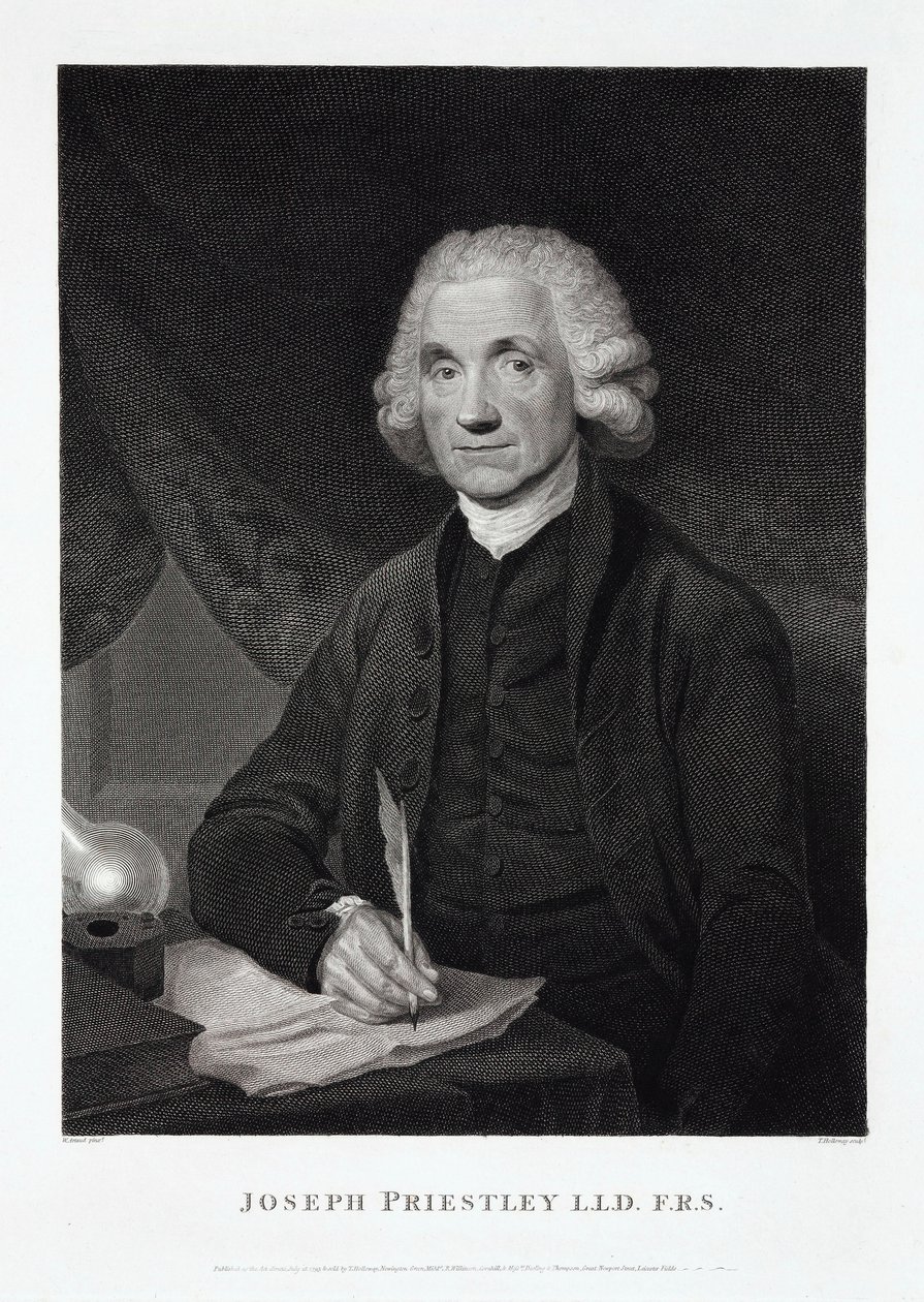 Joseph Priestley, teologo e chimico anglo-americano da Unbekannt