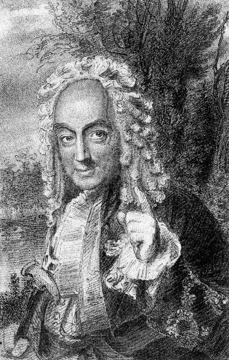 Joseph Shepherd Munden, attore inglese, come Sir Francis Gripe da Unbekannt