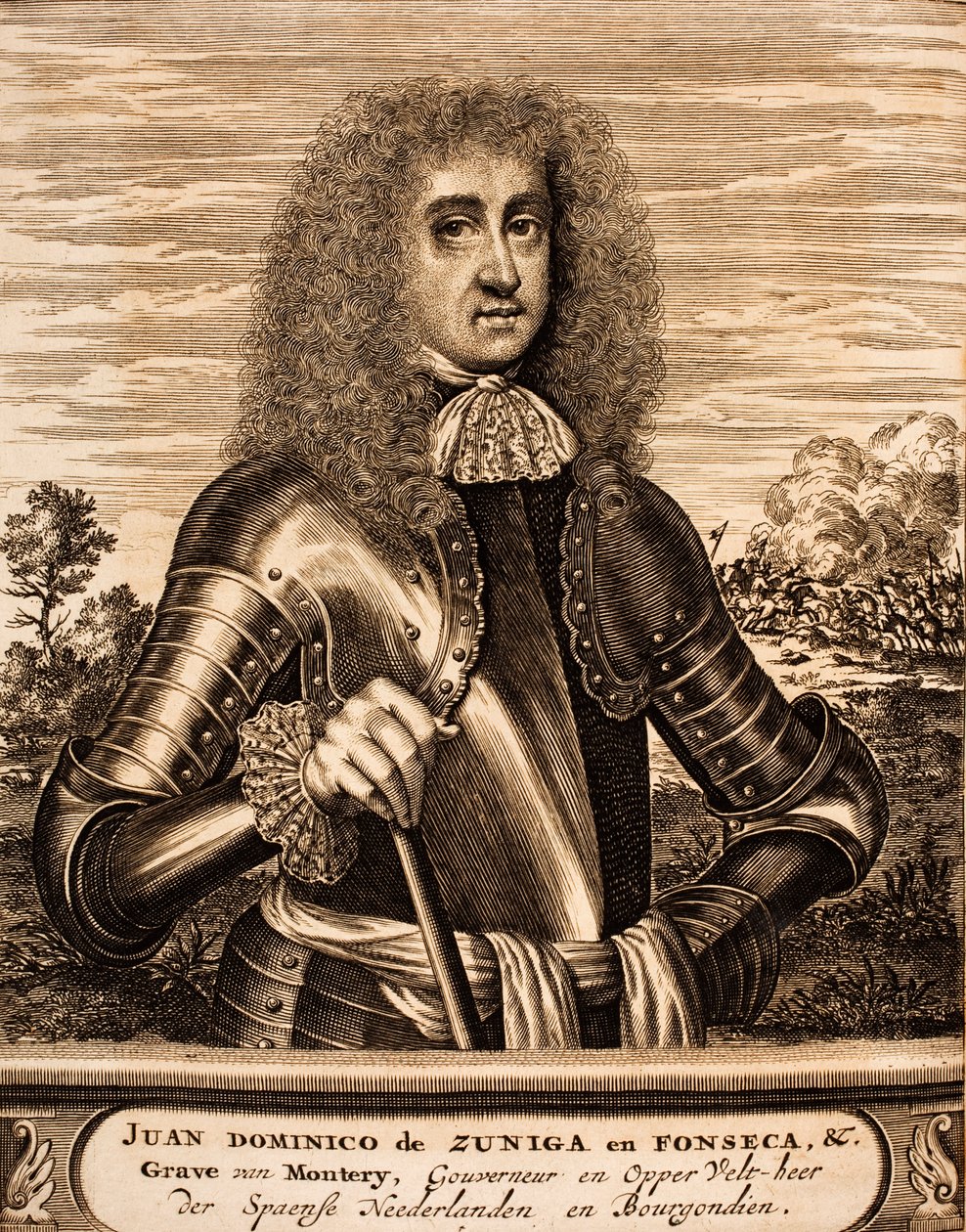 Juan Domingo de Zúñiga y Fonseca, Conte di Monterrey 1640-1716, 1675 da Unbekannt