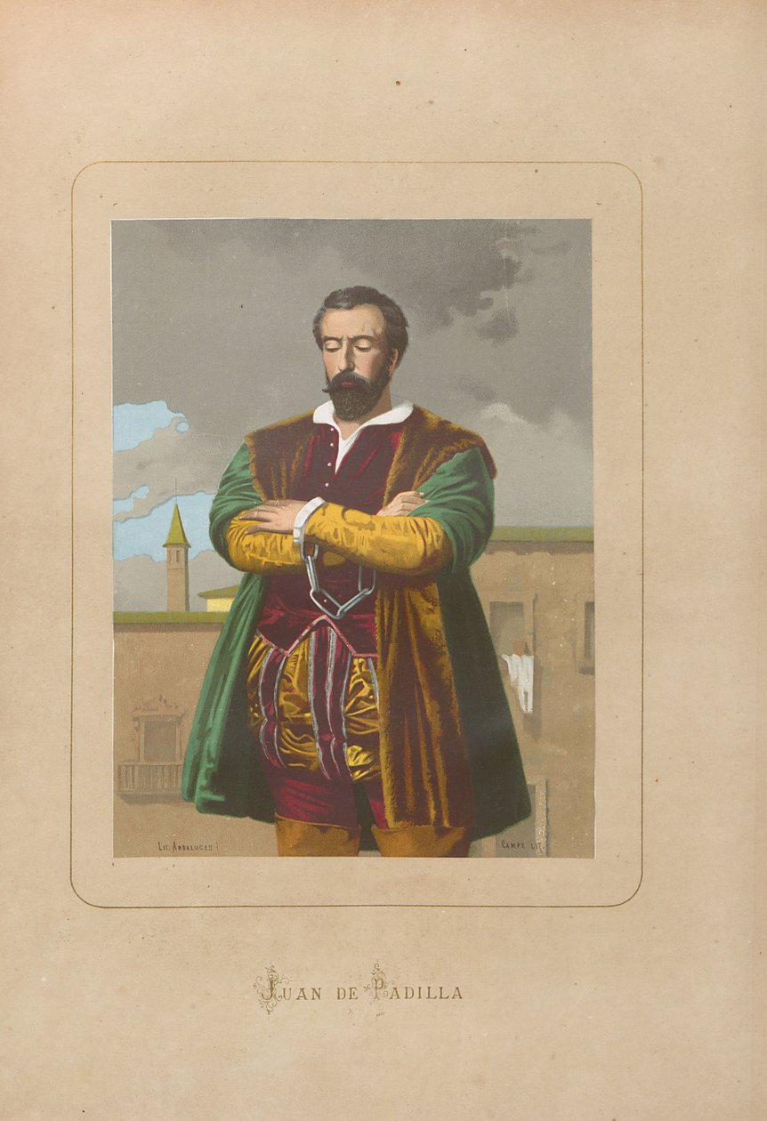 Juan de Padilla. Da: Hombres y mujeres celebres de todos los tiempos di Juan Landa da Unbekannt