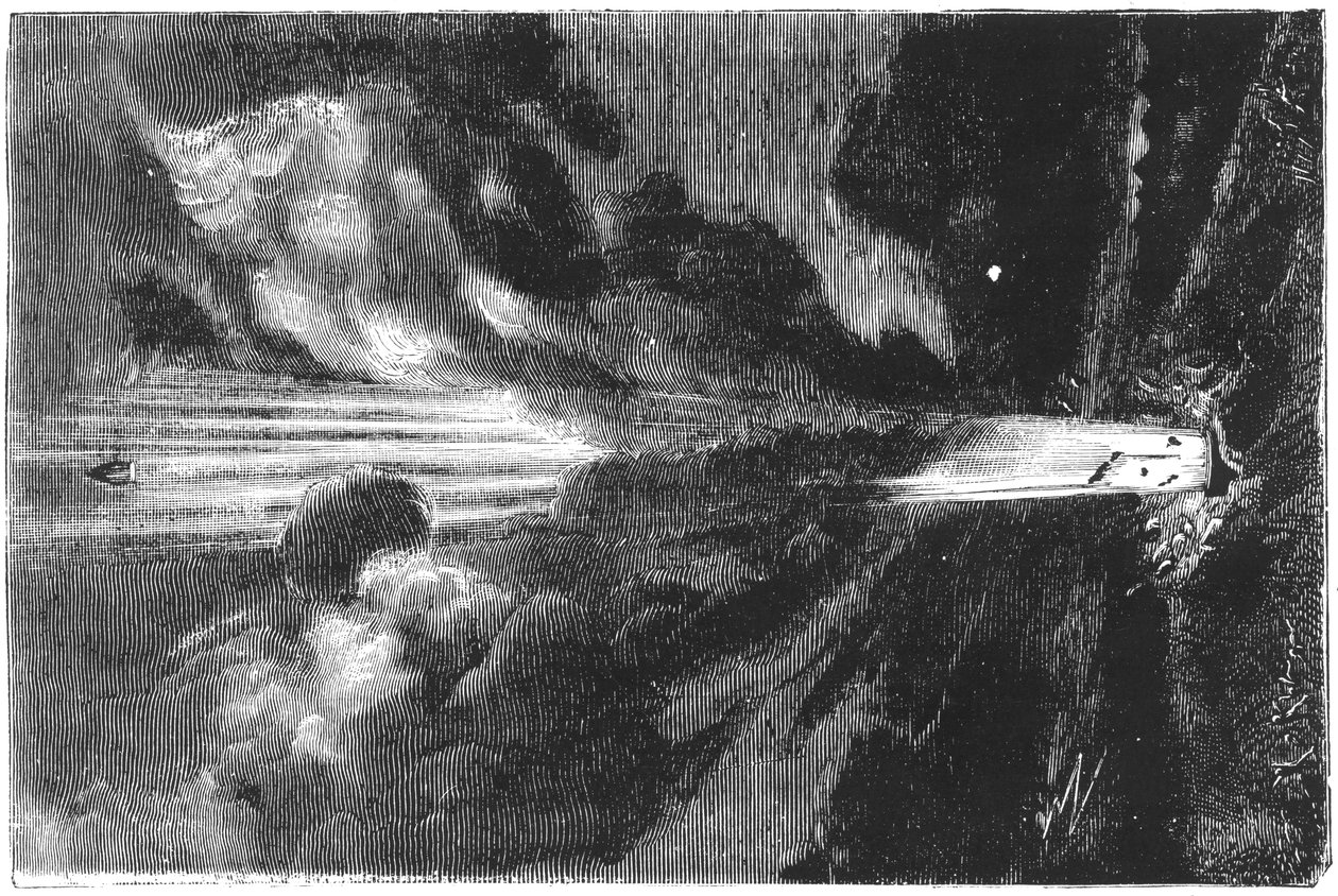 Jules Verne 1828-1905, Dalla Terra alla Luna, 1865 da Unbekannt