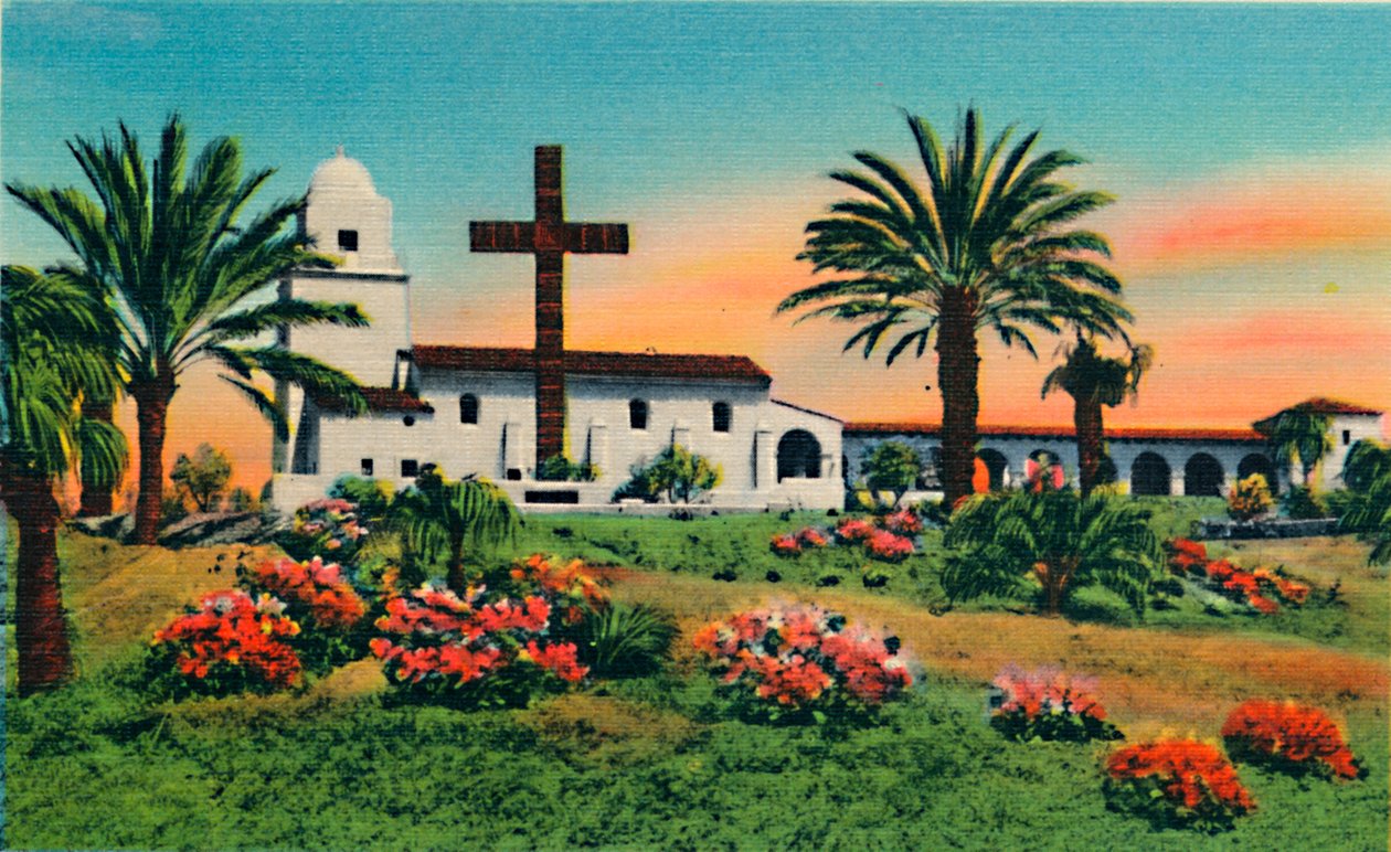 Museo Junipero Serra, Città Vecchia, San Diego, California da Unbekannt