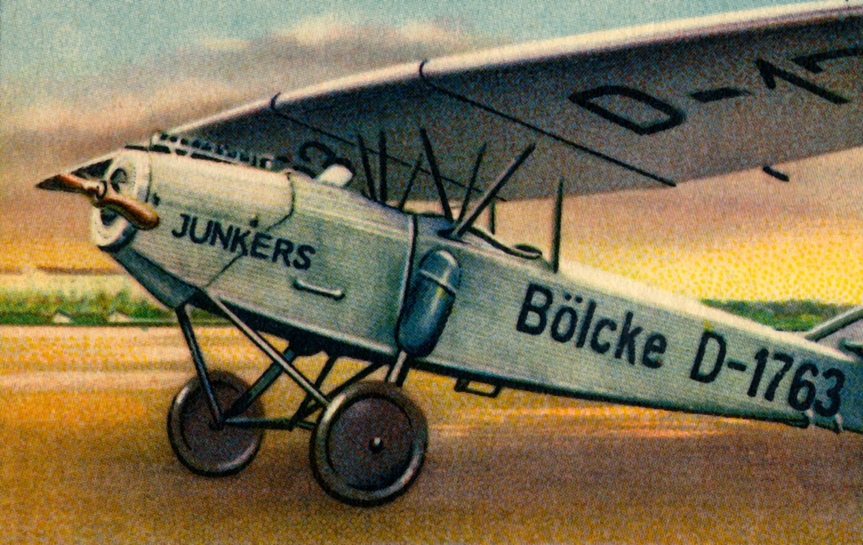 Aereo Junkers T 26E, anni 1920, 1932 da Unbekannt