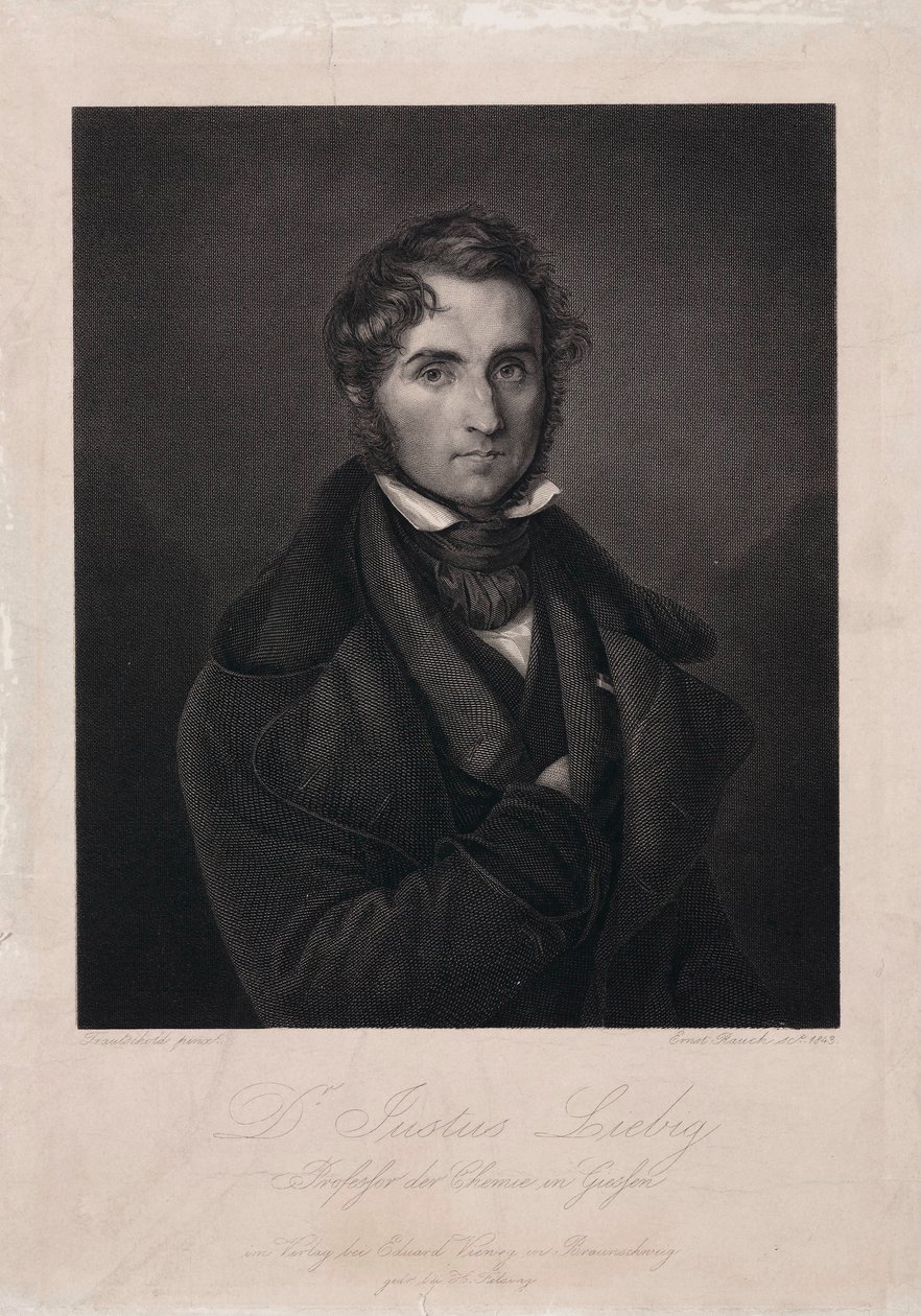 Justus von Liebig, chimico tedesco da Unbekannt