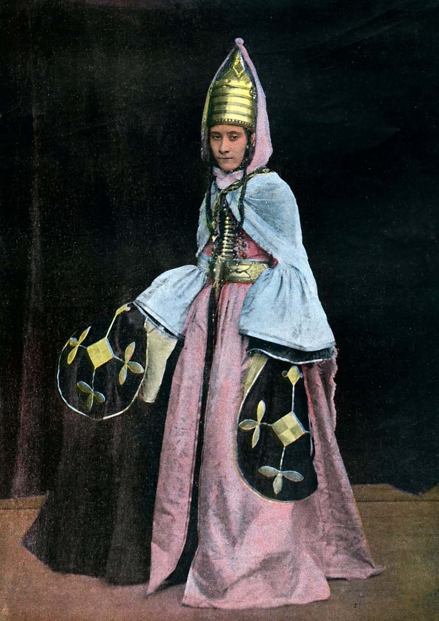 Donna Kabardin, c1890 da Unbekannt