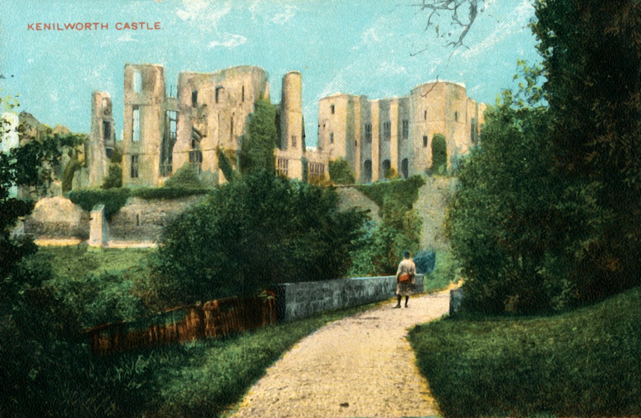 Castello di Kenilworth, fine XIX-inizio XX secolo da Unbekannt