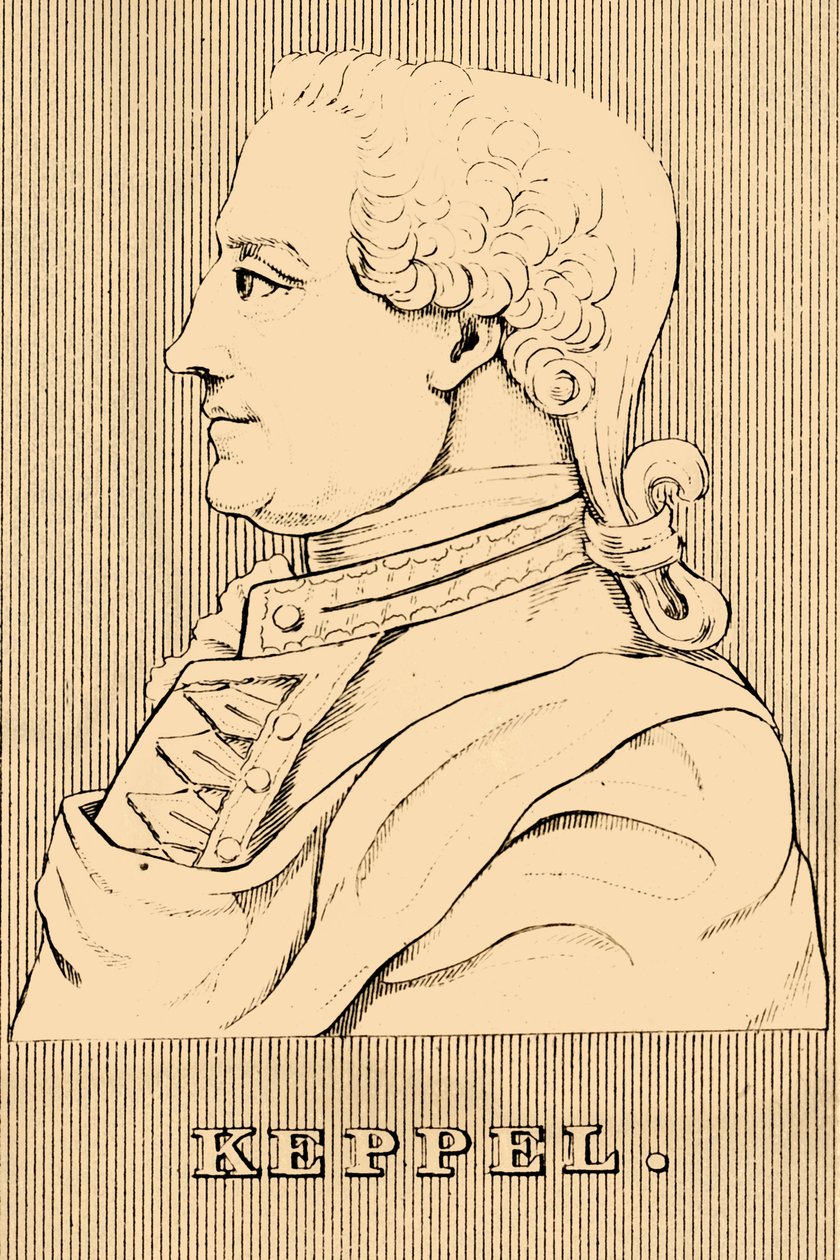 Keppel, 1725-1786 da Unbekannt